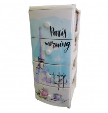 Комод "Элластик" с рисунком на фасаде (Париж)ЭП 644618