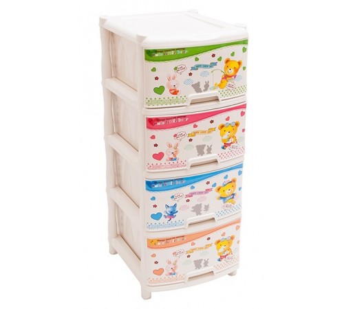 Комод "Элластик" с рисунком на фасаде (Мишки)ЭП 423590