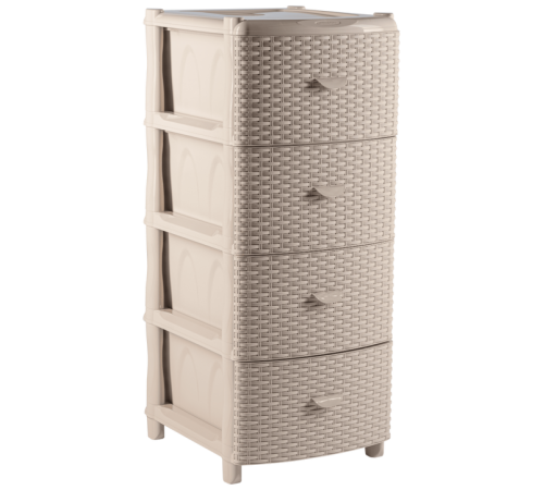 Комод "Элластик" с фасадом Люкс (грэй)ЭП 654008