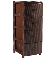 Комод "Элластик" с фасадом Люкс (дерево)ЭП 910883