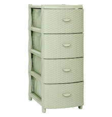 Комод "Элластик" с фасадом Люкс (оливковый)ЭП 637759