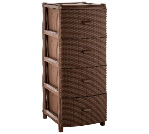 Комод "Элластик" с фасадом Люкс (какао)ЭП 805255