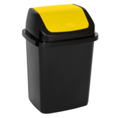 Контейнер "Комфорт" 10л К (черный/желтый)ЭП 514817