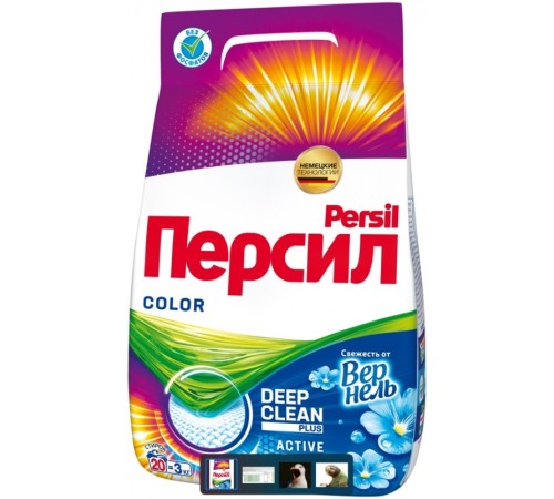 Стиральный порошок ПЕРСИЛ COLOR Свежесть от Вернель 3кг  *2 *4*