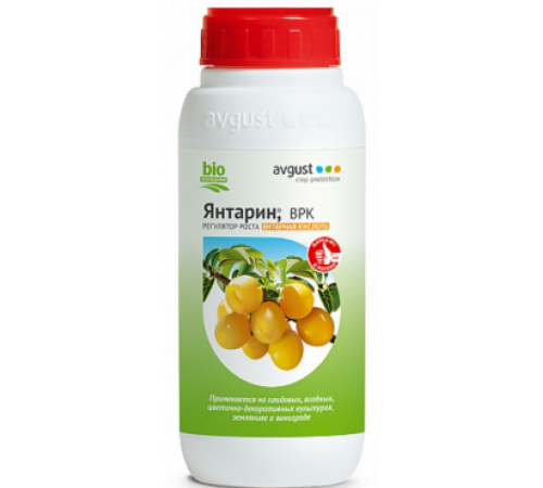 Регулятор роста растений Янтарин 500мл, Август