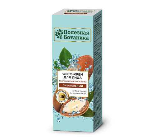 Фито-крем для лица «Полезная ботаника» питательный, 40 мл арт 2442	 (24/уп)