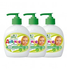 Крем-мыло жидкое Детское регенерирующий (с экстрактом череды) 280г арт.5004 (15/уп)