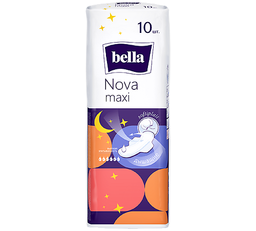 BELLA Nova Maxi Прокладки 10 шт