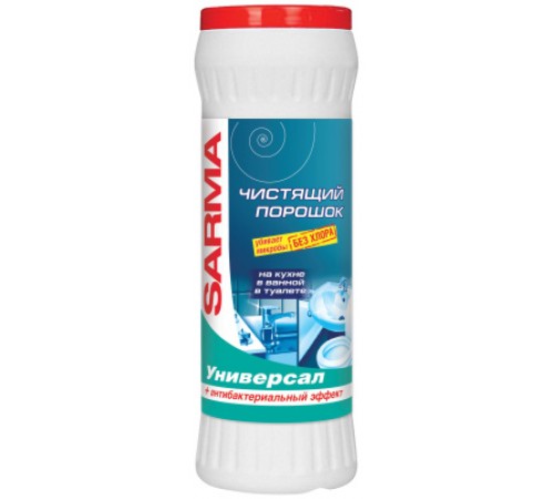 Чистил.порошок "Універсал" серії "САРМА" з антибакт.ефект. 400 г  08076 200935