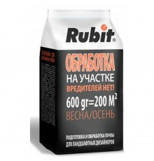 Средство ДЛЯ ОБРАБОТКИ УЧАСТКА от почвенных вредителей гранулы 600г РОФАТОКС (20) Рубит арт. 115453