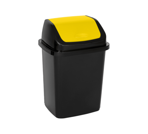 Контейнер "Комфорт" 18л К (черный/желтый)ЭП 514824