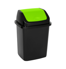 Контейнер "Комфорт" 18л К (черный/салатовый)ЭП 514794