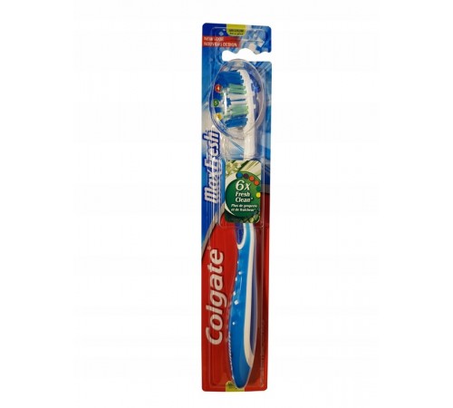 Зубная щетка Colgate Max Fresh средняя жесткость Medium 12шт/уп (72шт/кор)