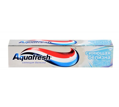 Зубная паста Аквафреш Сияющая белизна 100мл