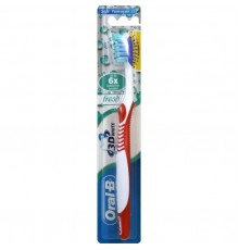 Зубная щетка Oral-b 3D White 40 средней свежести 12шт/уп (96шт/кор)