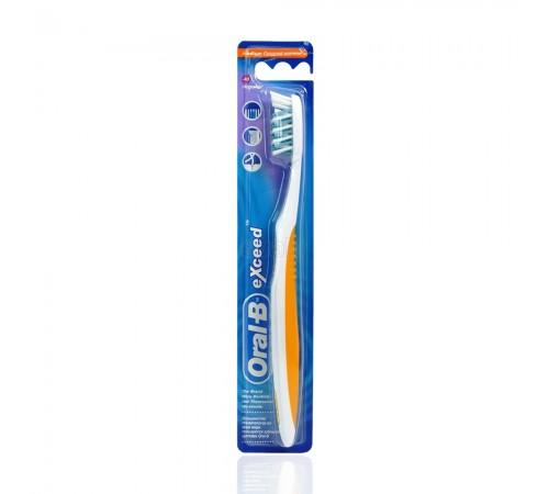 Зубная щетка Oral-B Exceed medium 40 средняя 12шт/уп (96шт/кор)