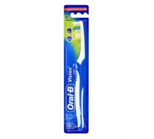 Зубная щетка oral-b vision mrdium 40 средняя 12шт/уп (96шт/кор)