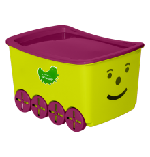 Контейнер для игрушек "Гусеница" (салатовый)ЭП 966154