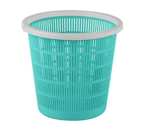 Корзина для бумаг (бирюза ХОМФОРТ)ЭП 749875