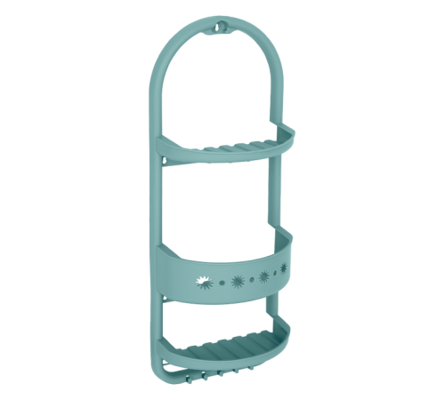 Полка для ванной комнаты (бледно-бирюзовый)ЭП 227586