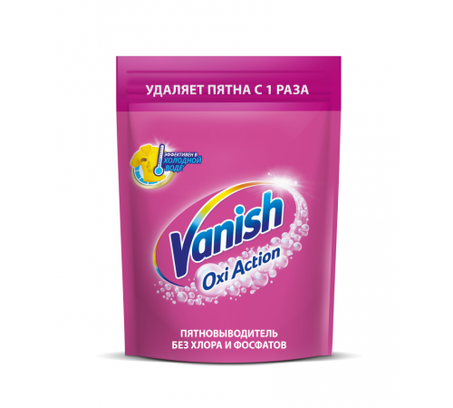 ВАНИШ  Порошок  OXI  д/ЦВЕТНОГО 500гр  ДОЙ-ПАК *3*6