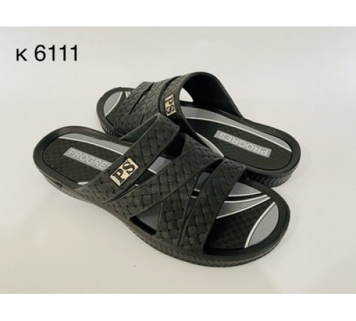 Пена мужская Progres 229 Черно/Серая (8шт/уп.,р.40-46) 6111