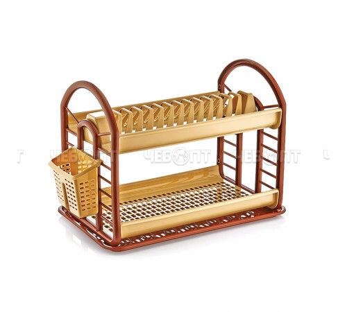 Сушка для посуды Антик беж (уп 12 шт) арт.07202