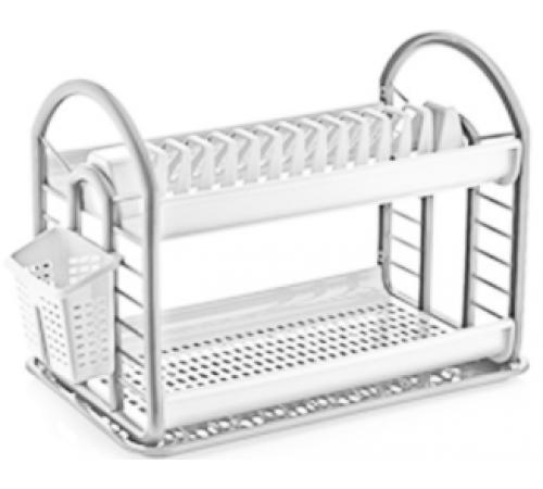 Сушка для посуды Антик белый (уп 12 шт) арт.07202