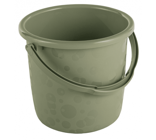 Ведро Люкс 8л (оливковый)арт.ЭП 901109