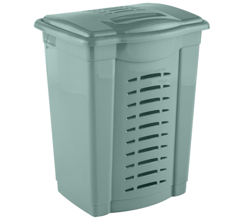 Корзина для белья (бледно-бирюзовый)арт.ЭП 388941