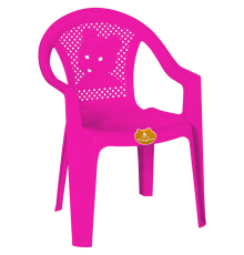 Кресло детское "Мишутка" (розовый)арт.ЭП 218058
