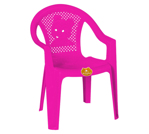 Кресло детское "Мишутка" (розовый)арт.ЭП 218058