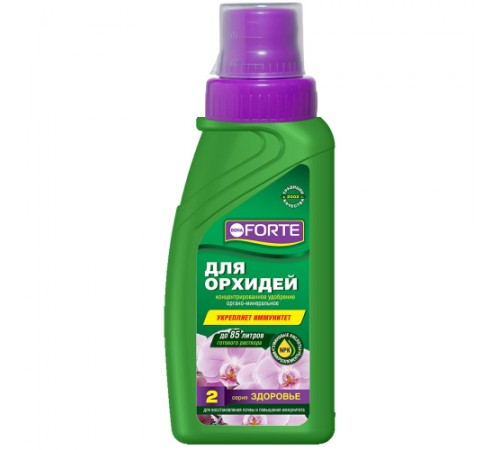 Bona Forte Здоровье Жидкое органо-минеральное удобрение Для орхидей 285мл/20