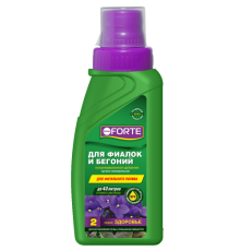 Bona Forte Здоровье Жидкое органо-минеральное удобрение Для фиалок и бегоний флакон 285мл/20