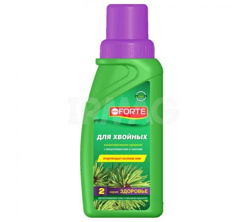 Bona Forte Здоровье Жидкое органо-минеральное удобрение Для хвойных растений 285мл/20