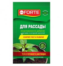 Bona Forte Красота Жидкое минеральное удобрение Для рассады пакет 10мл (25шт)/ 75