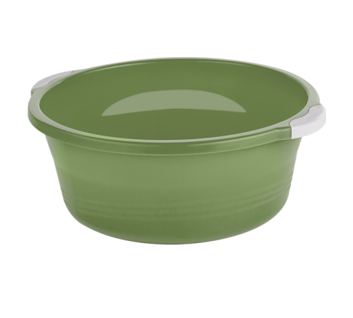 Таз "Волна" 10 л (оливковый)ЭП 883034
