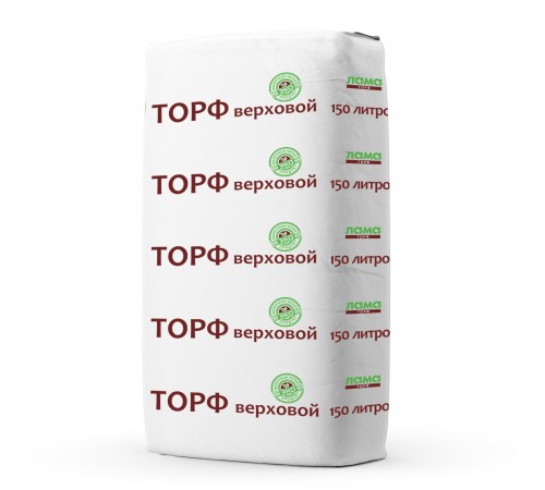 Торф верховой 150л