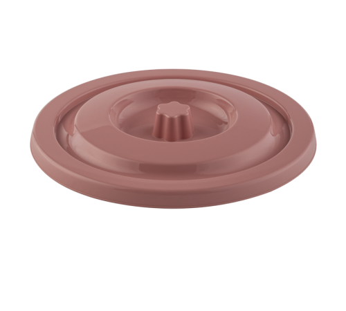 Крышка на ведро ЛЮКС 12 л (миндальный)арт.ЭП 901406