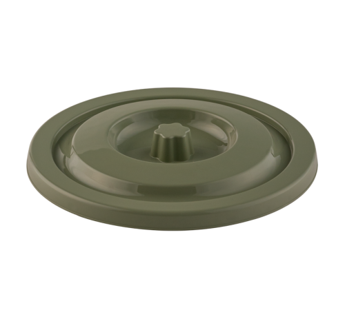 Крышка на ведро ЛЮКС 15л (оливковый)арт.ЭП 901420