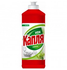 Моющее средство д/посуды "КАПЛЯ Vox" Сода-эффект яблоко, 450 арт 9080 (15/уп)