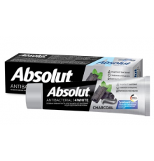 Зубная паста "ABSOLUT" antibacterial 4WHITE, 110 г в пенал арт 8074 (48/уп)