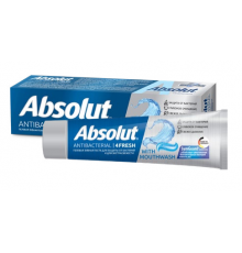 Зубная паста "ABSOLUT" antibacterial 4FRESH, 110 г в пенал арт 8075 (48/уп)