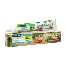 Зубная паста 'Природный бальзам' NATURAL BALM Алоэ ЗДОРОВЬЕ дёсен 85г в пенал арт8077 (48/уп)