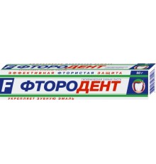 Зубная паста мел 'ФТОРОДЕНТ', 90 г в пенал арт 8102 (48/уп)