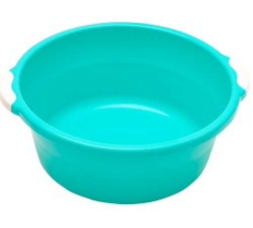 Таз "Волна" 6 л М (бледно-бирюзовый и миндальный)ЭП 554700