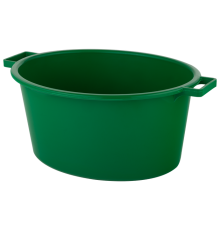 Таз овальный 32 л (зеленый)ЭП 955502