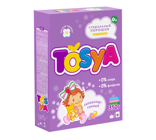 Стиральный порошок TOSYA Детский 350г Карт/п (30/кор) (963)