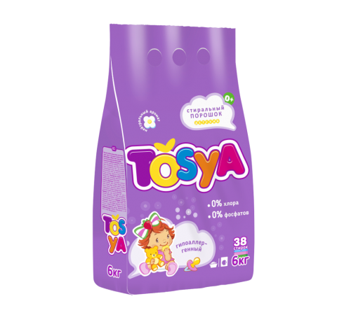Стиральный порошок TOSYA Детский 6 кг (1/кор)  (960)