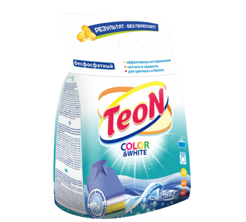 Стиральный порошок Teon Универсал 1,8 кг п/э (10/кор) (660)